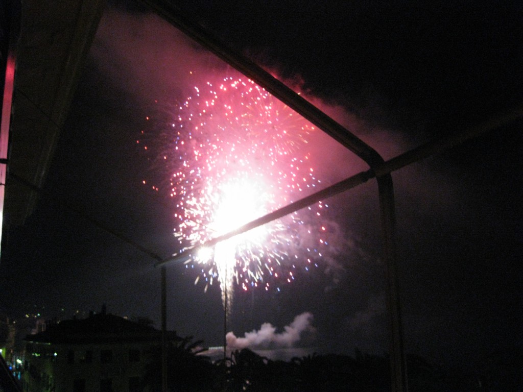 Annamaria, Macadam and Fireworks, January 2009